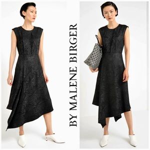 NWT By Malene Birger Lethia Jacquard Midi Dress